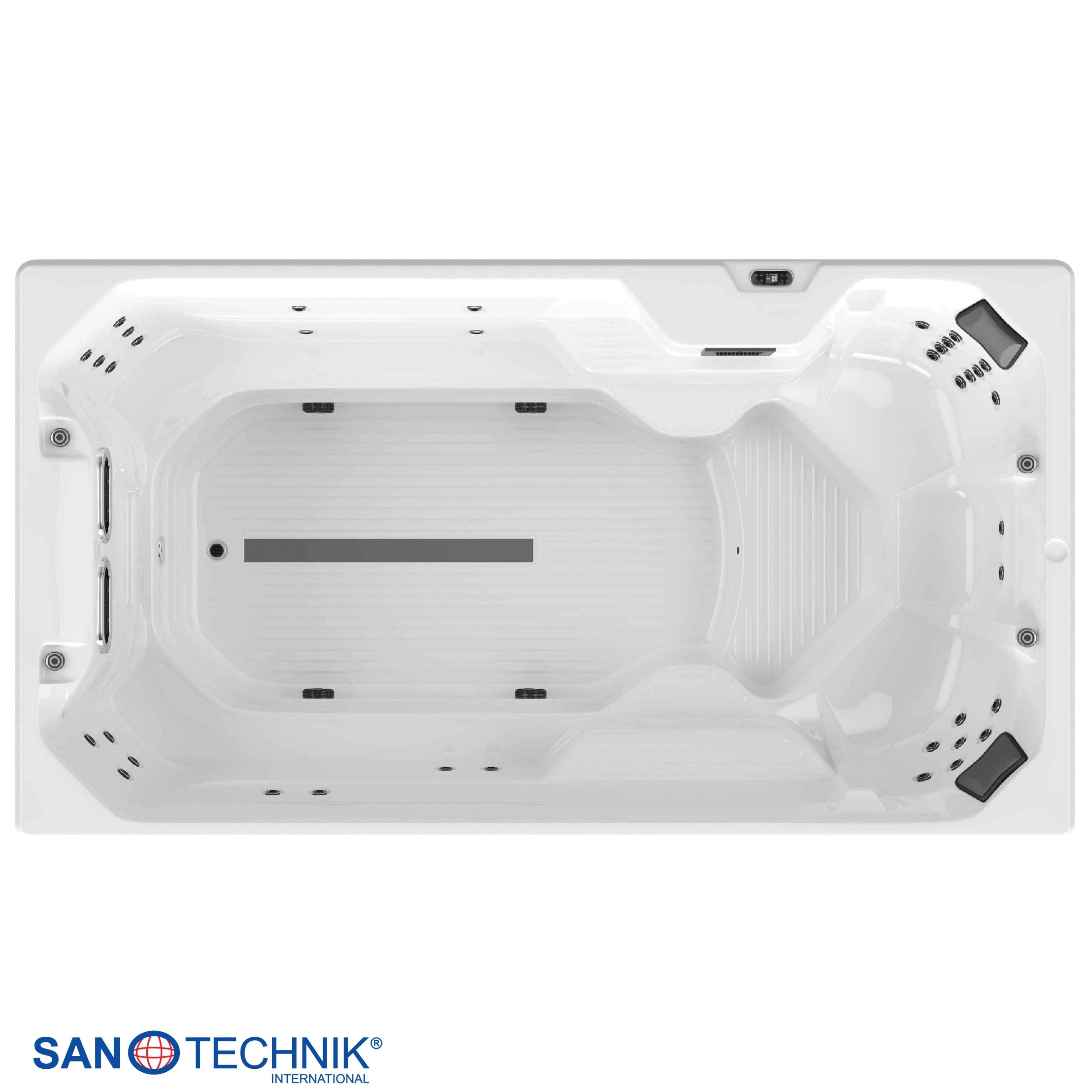 Sanotechnik Valencia Swim Spa Wit 400x220x125 cm