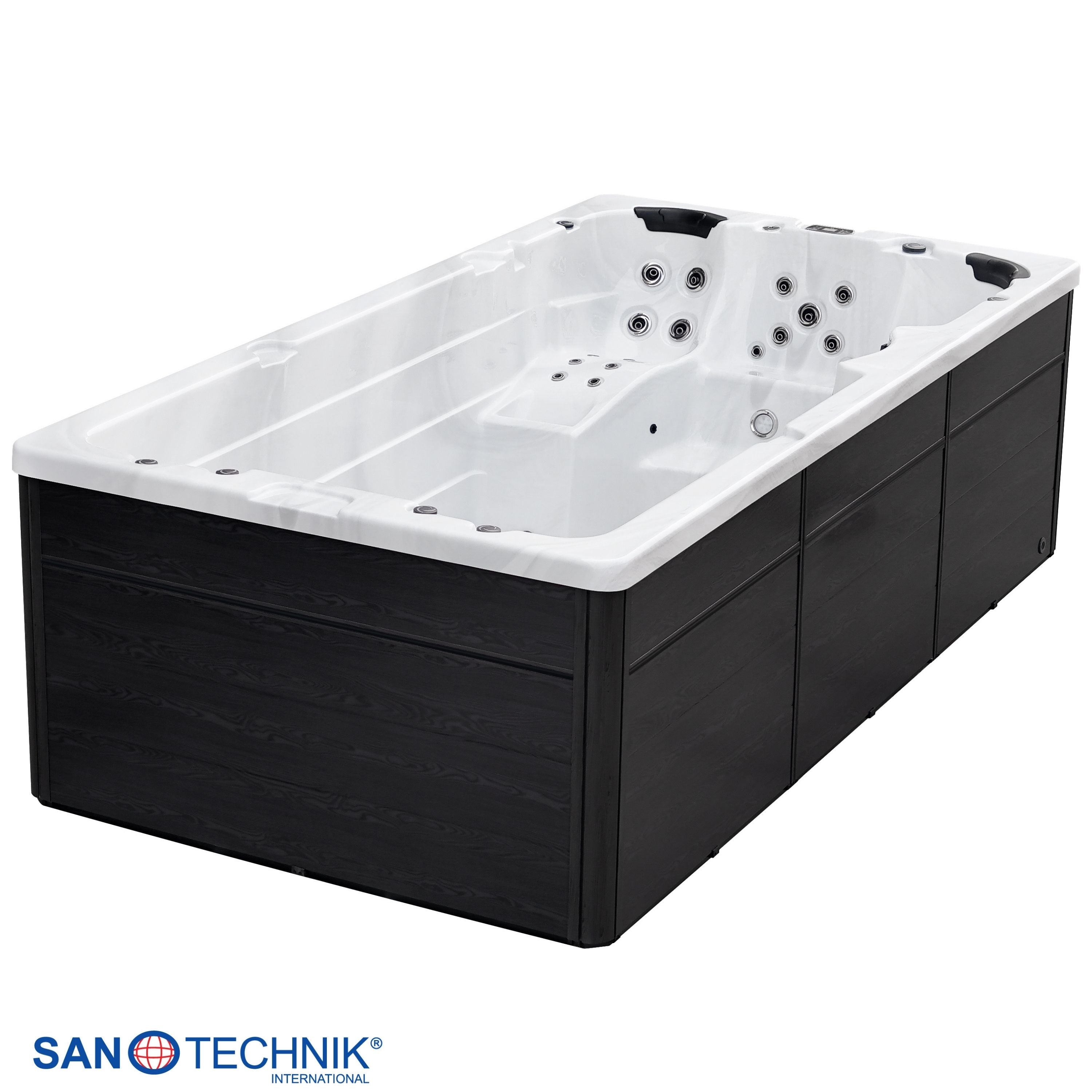 Sanotechnik Menorca Swim Spa Wit 450x230x130 cm