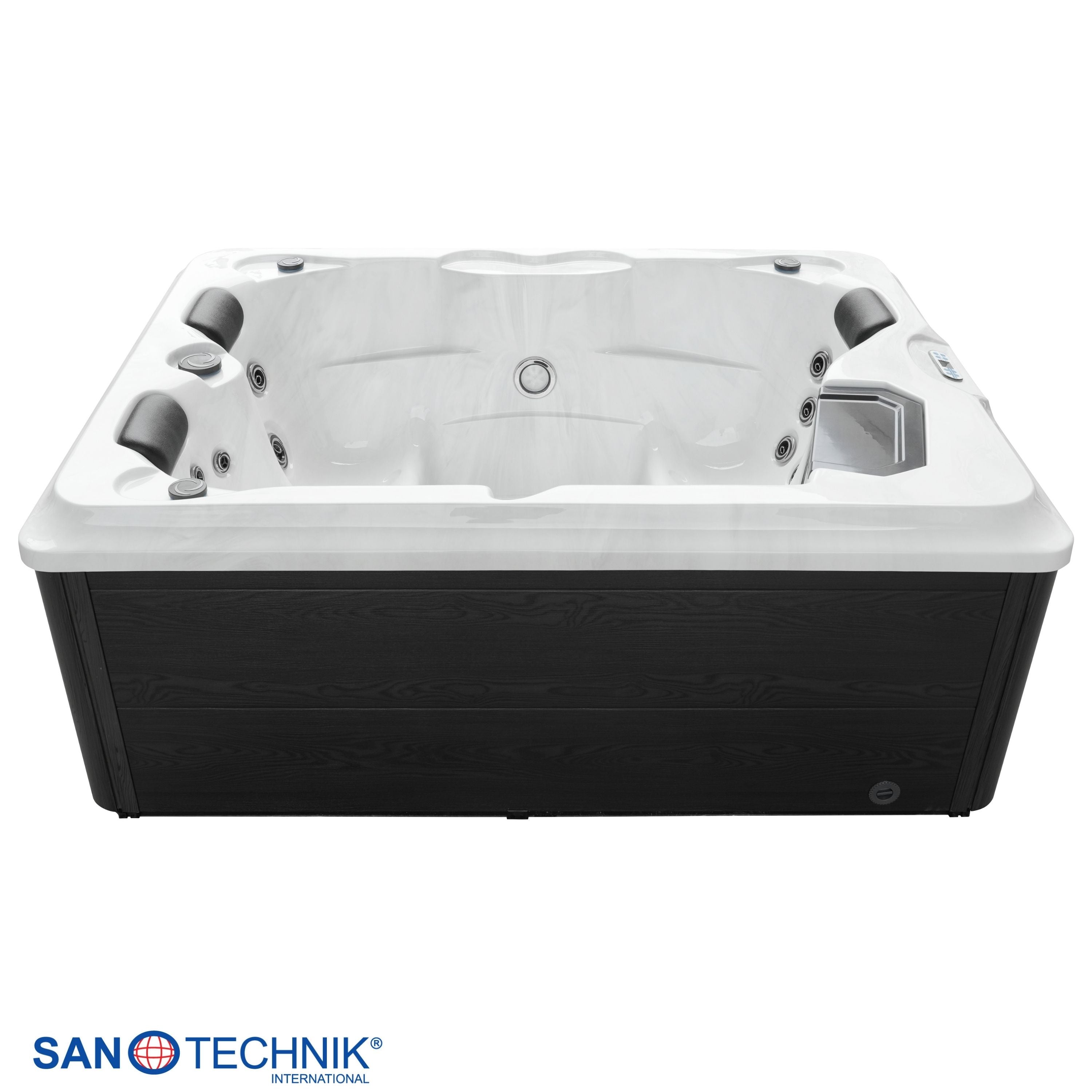 Sanotechnik Diablo Outdoor Whirlpool Sterling Silver 210x160x80 cm