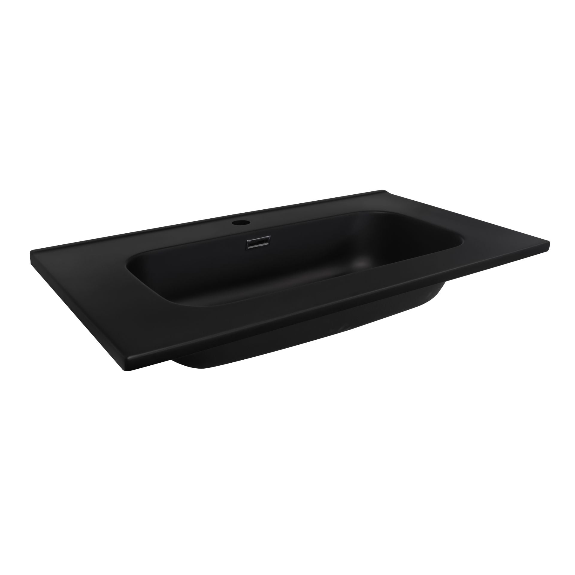 Meubel wastafel mat zwart Aloni Otreo