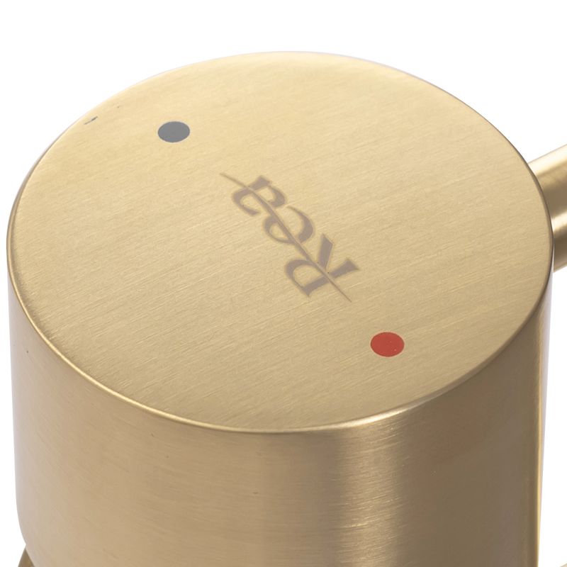 Wastafelkraan Rea Tess Gold Brush High