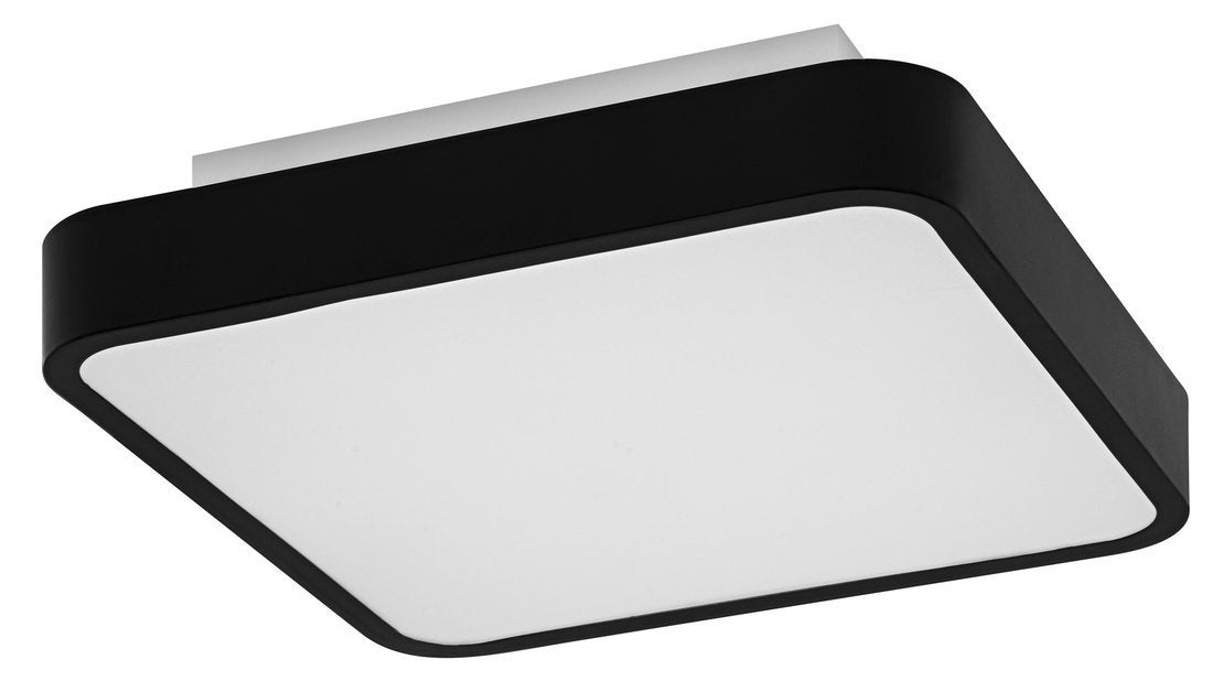 Orbis Backlight Plafondlamp 35x35 cm WiFi RGB Dimbaar 2800 lm 28W Zwart