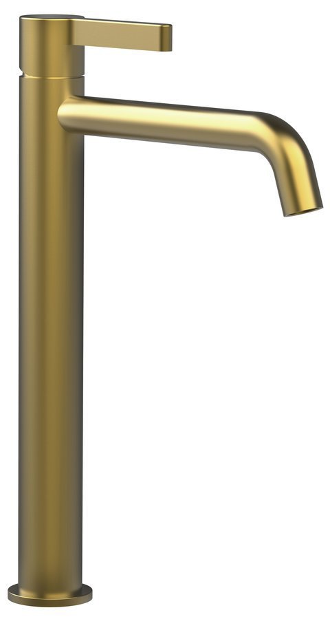 Sapho Iconic Hoge Wastafelkraan Mat Goud