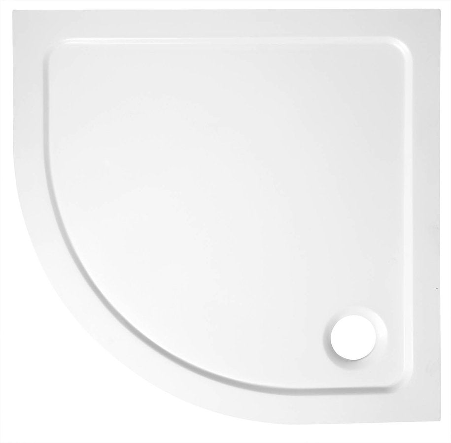 AKCE Douchecabine 90x90x190 kwartrond inclusief douchebak