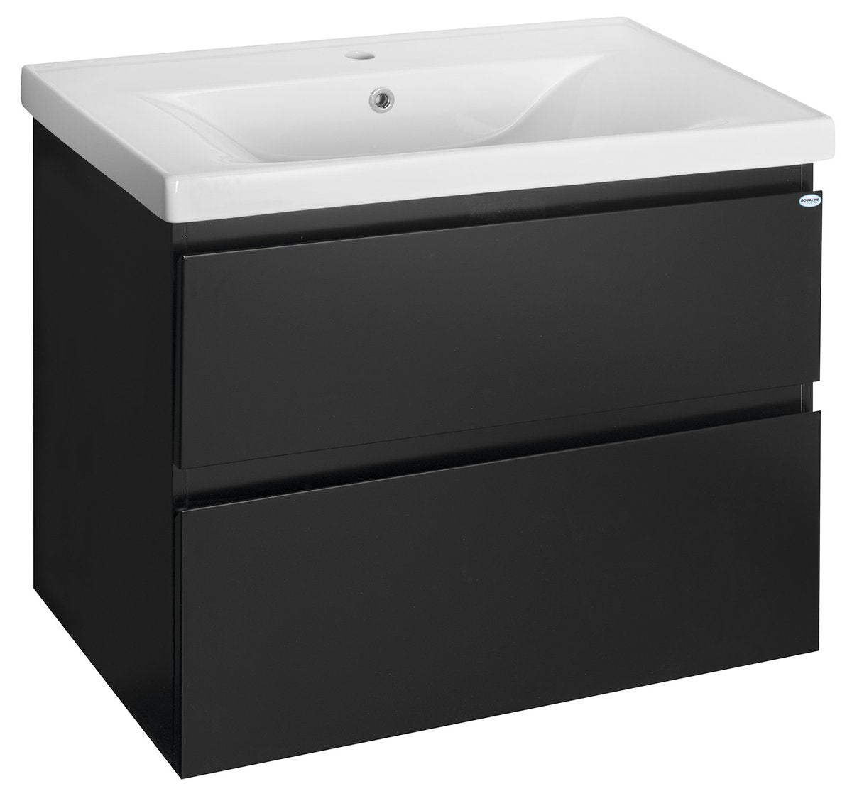 Sapho Altair Badmeubel 80x45x60 Cm Mat Zwart