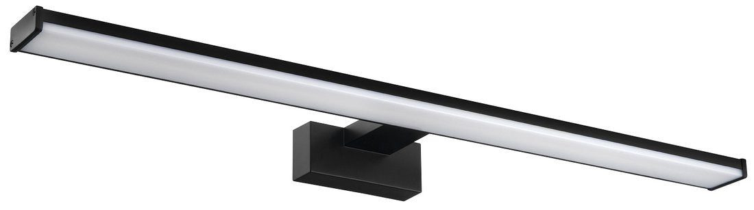 Chicago Xl LED Badkamerlamp 12 w 230 v IP44 Aluminium Zwart