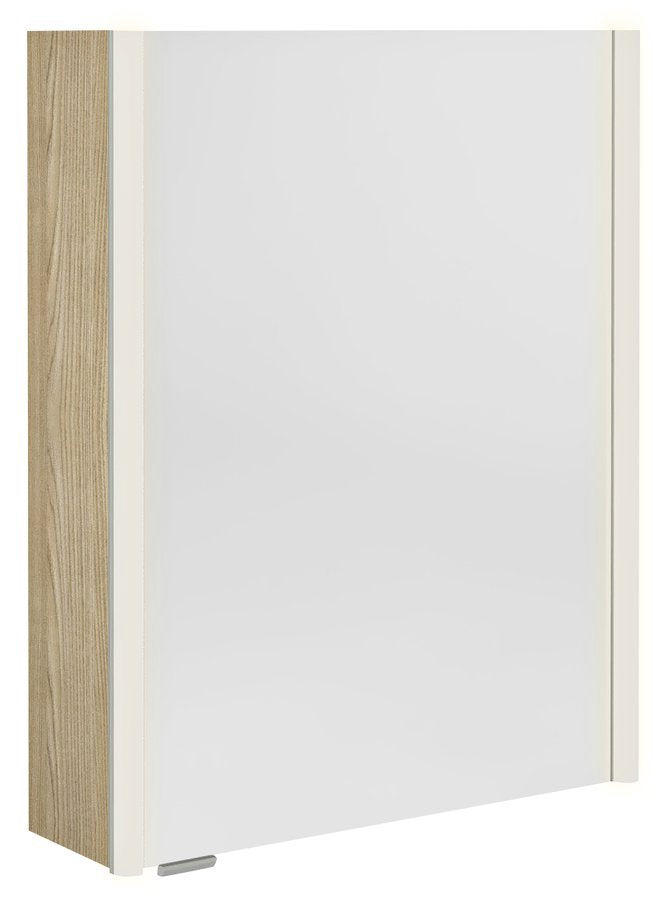 Spiegelkast Sapho Alix Iep 56×70 cm Iep Bardini — met LED-verlichting
