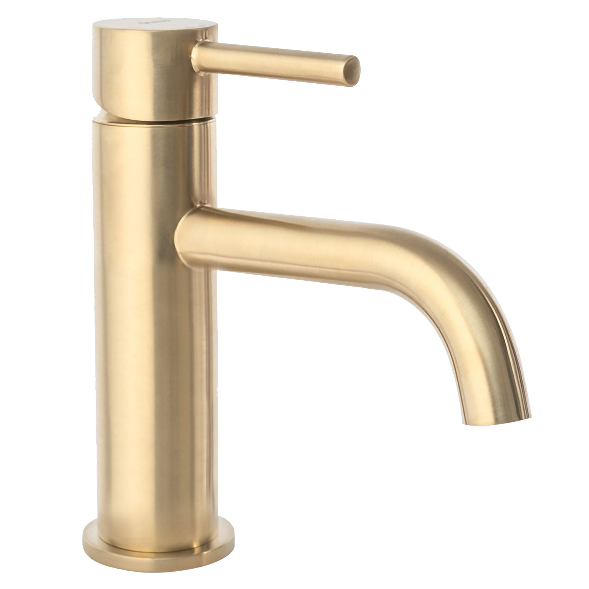 Wastafelkraan Rea Lungo Gold Brush Low
