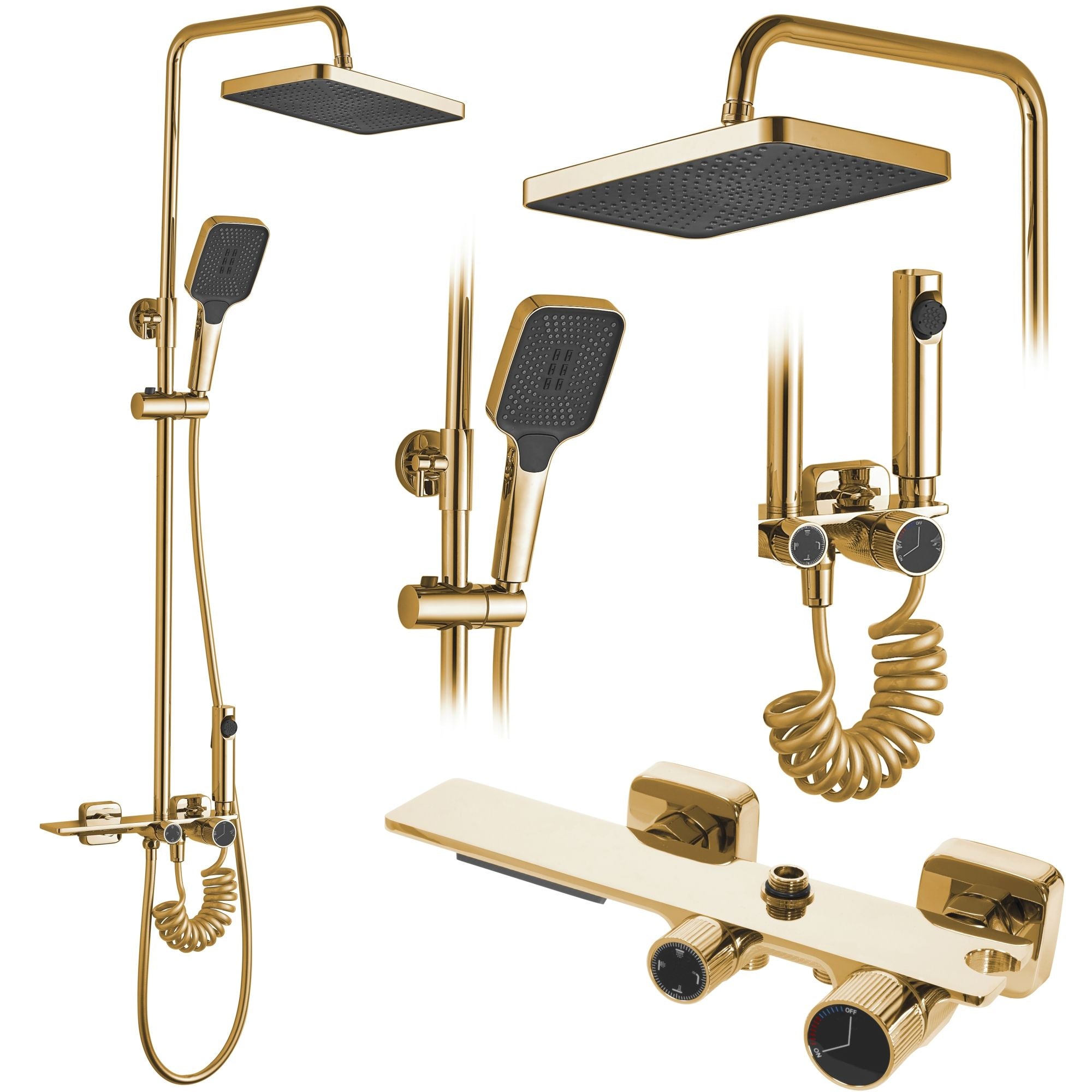 Doucheset REA Helix Goud