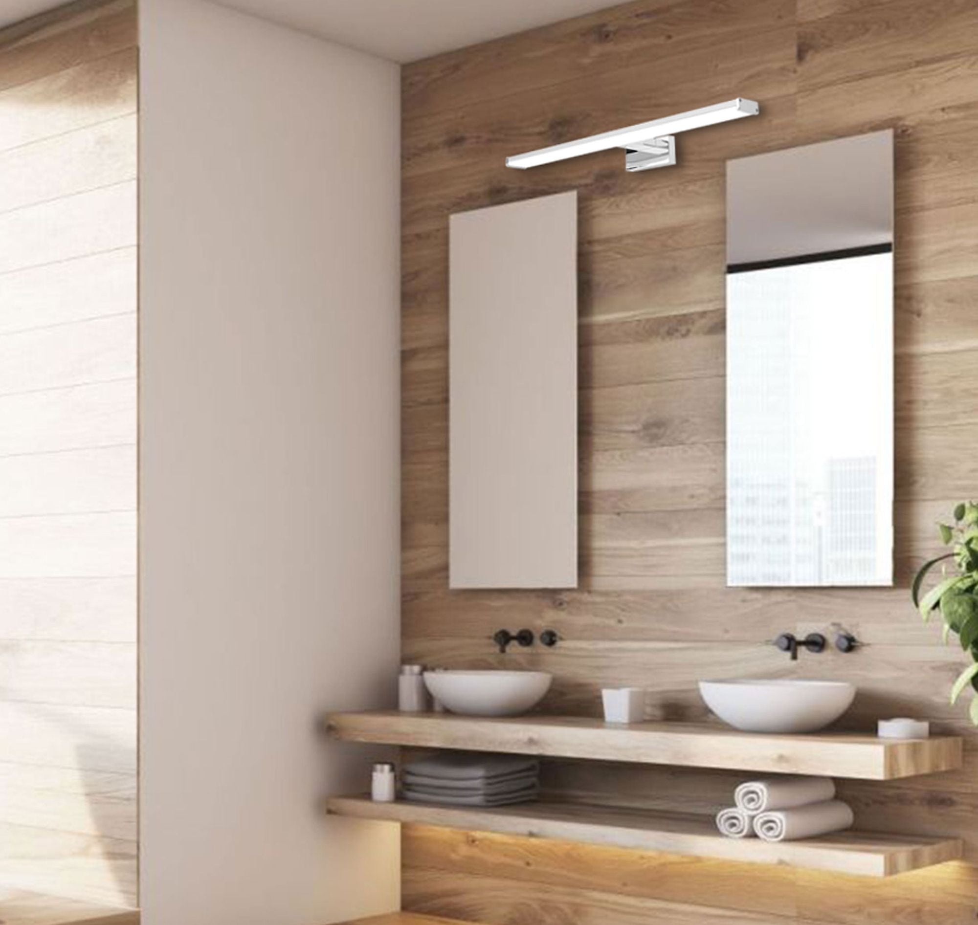 Voor Wandlamp Lampen Azure Led Spiegel 12W 60cm App369-1W Chom