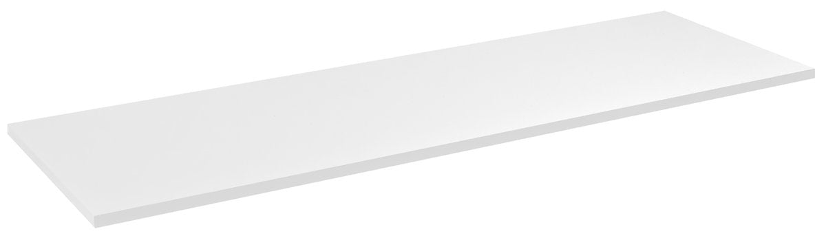 Cirasa DTDL Topblad 131x46,5x1,8 cm Hoogglans Wit
