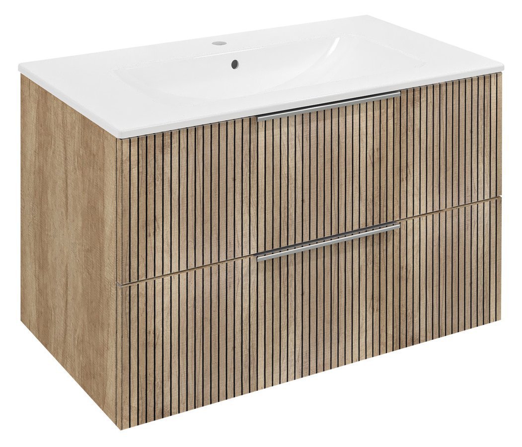 Sapho Cirasa Badmeubel 80x45x50 Cm Alabama Eiken