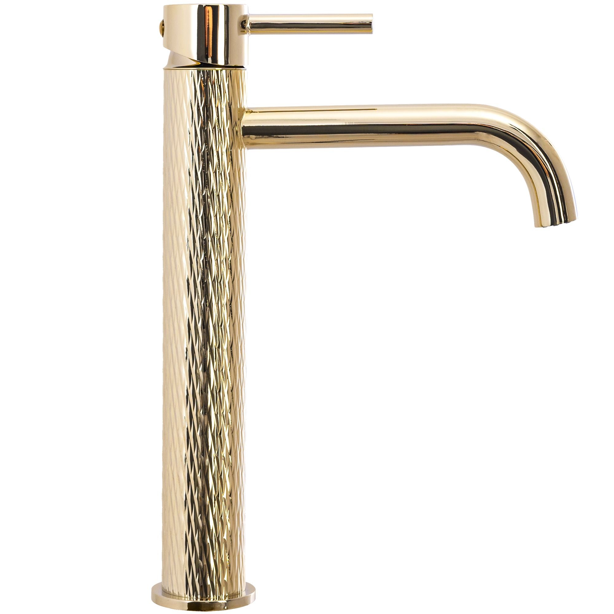 Wastafelkraan Rea Lungo Art Gold High