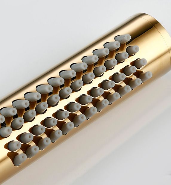Rea Lungo Box inbouw doucheset Glans Goud detailfoto
