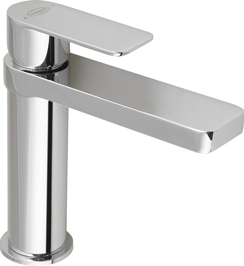 Aqualine Daphne Wastafelkraan Chroom