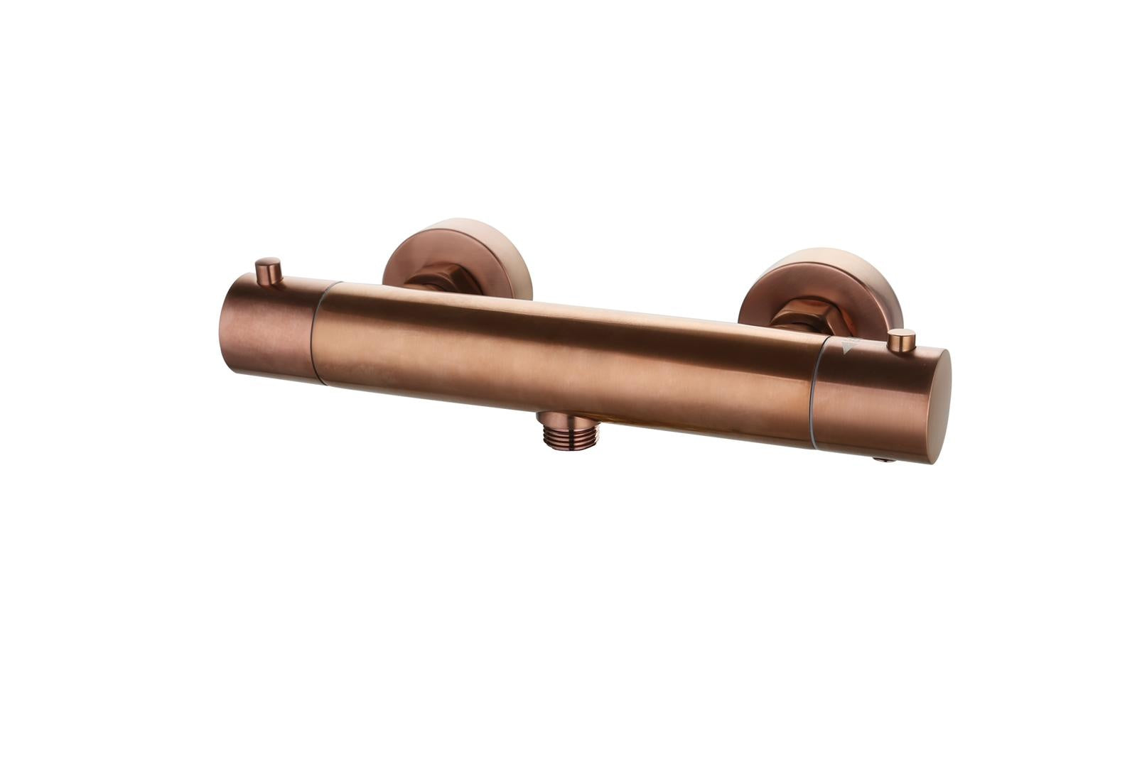 Luzi Douchemengkraan thermostatisch rond Brons