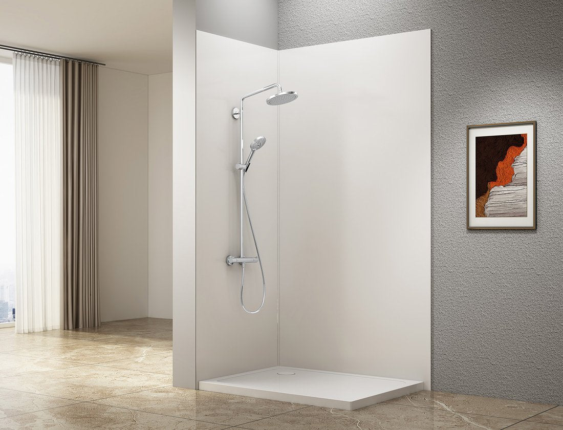 Denipan Douche Wandpaneel 120x210 Cm Mat Wit