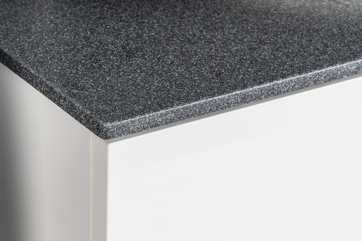 Sapho Rockstone Wastafelblad 96 X 44,5 X 1,2 Cm Mat Wit - afbeelding 3