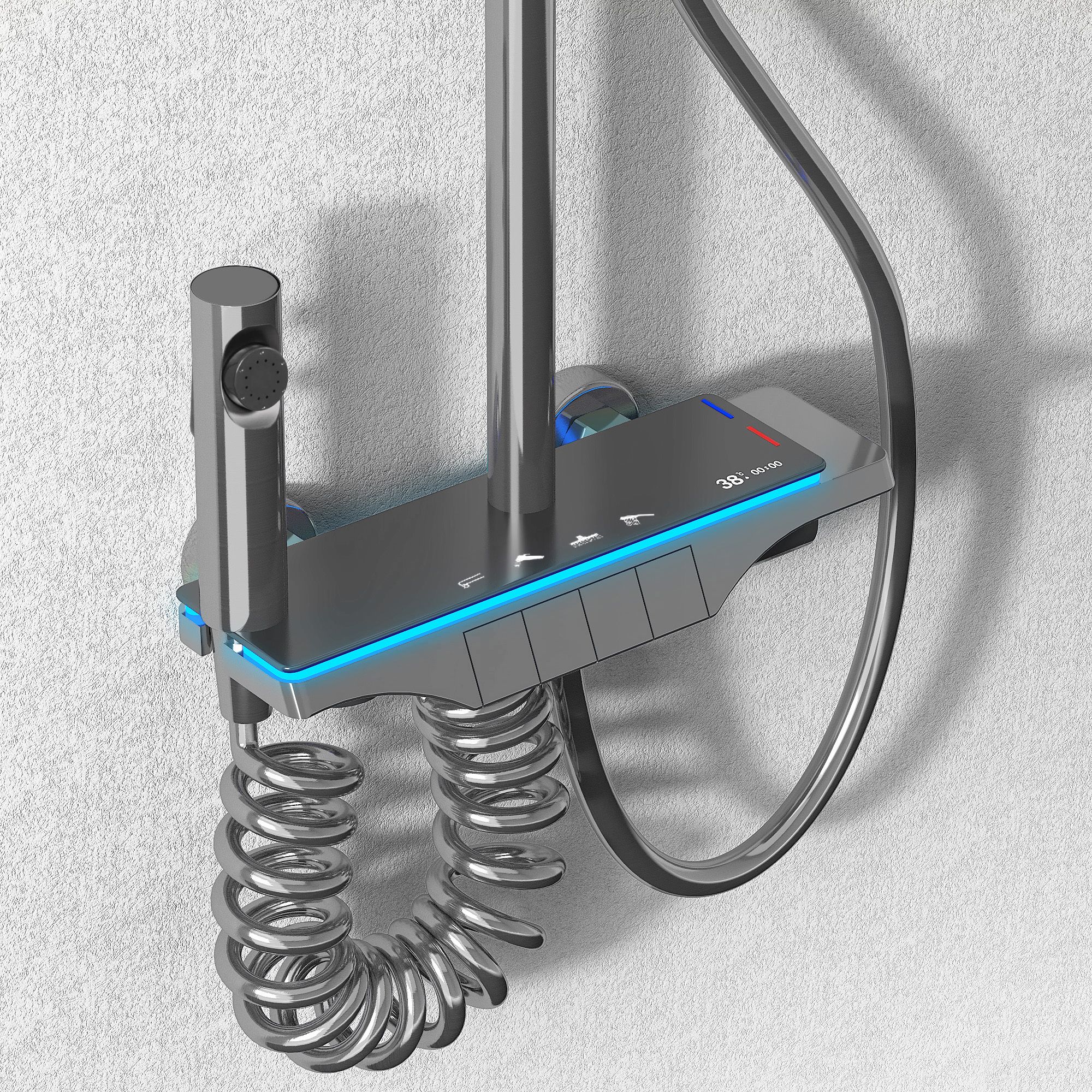 Douche REA Savio LED Titanium