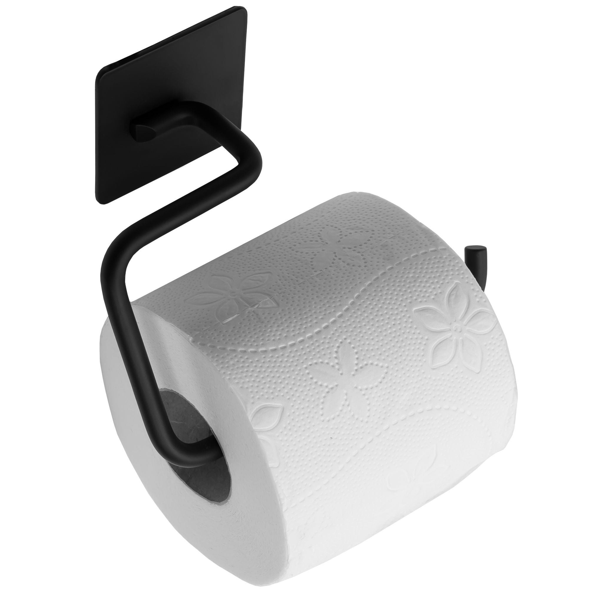 Zwart 322191A Moon Toiletpapierhouder