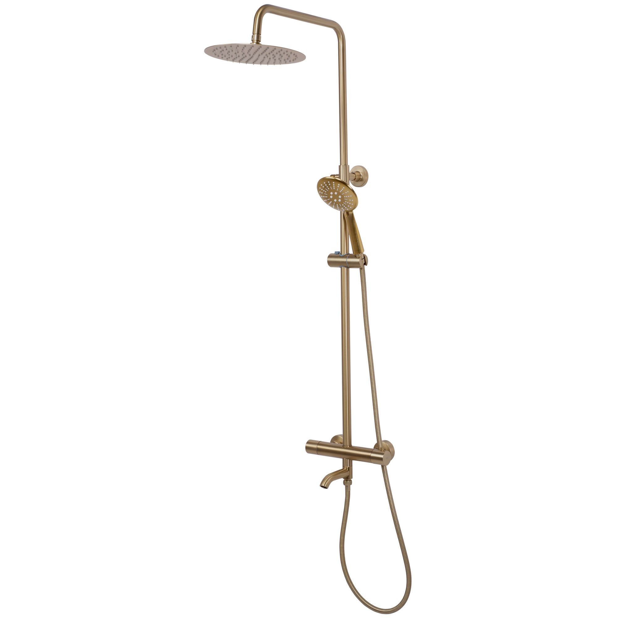 Doucheset REA Lungo Gold Brush Met Thermostaat