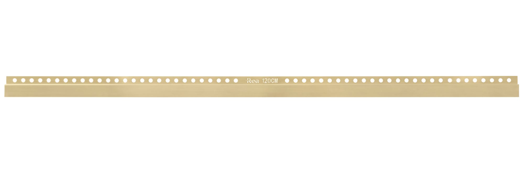 Douchebak profiel 120cm Gold