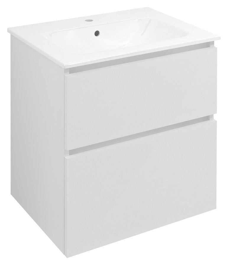 Badmeubel Ezara 60x46x64 cm Hoogglans Wit