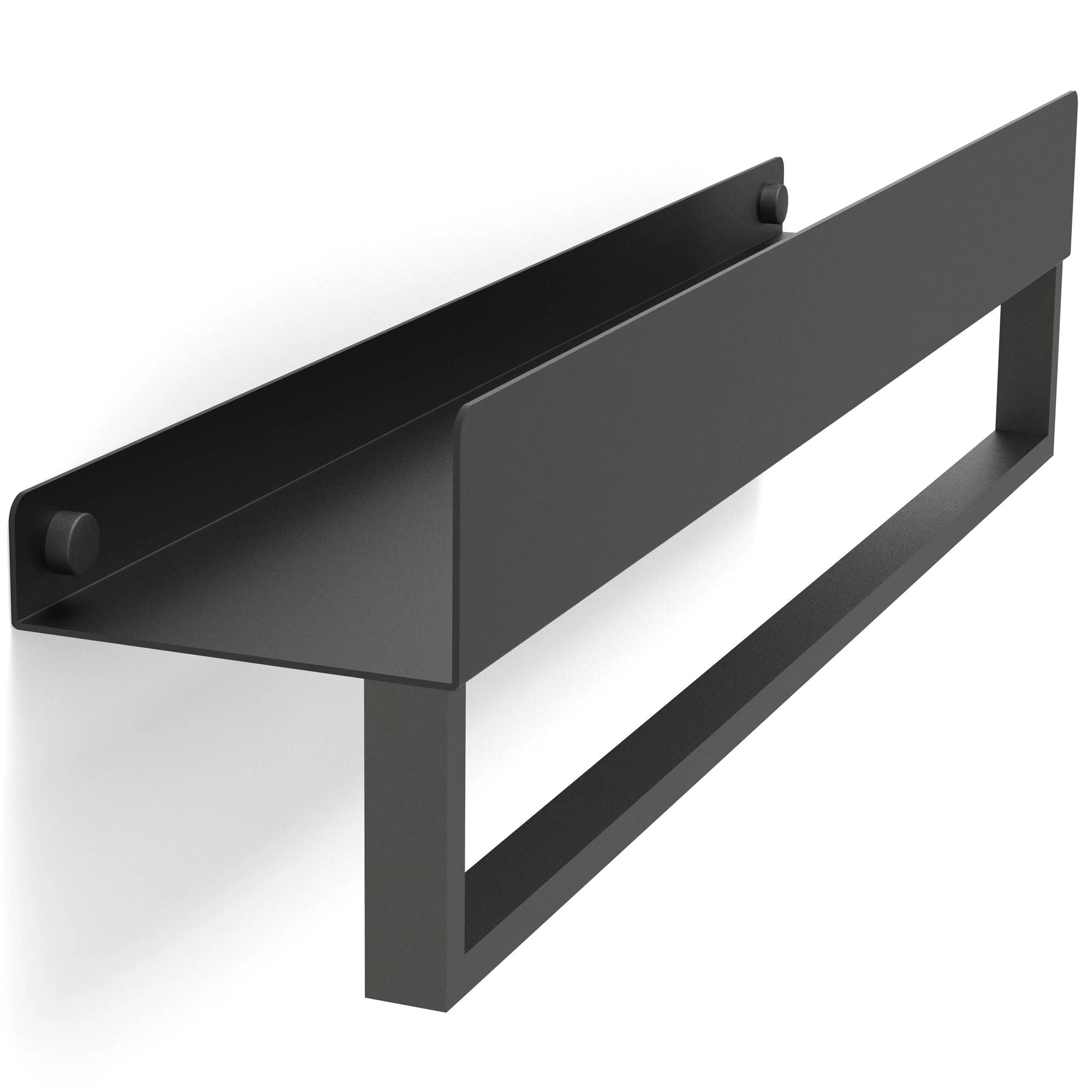 Badkamerplank SF01 45cm black matt