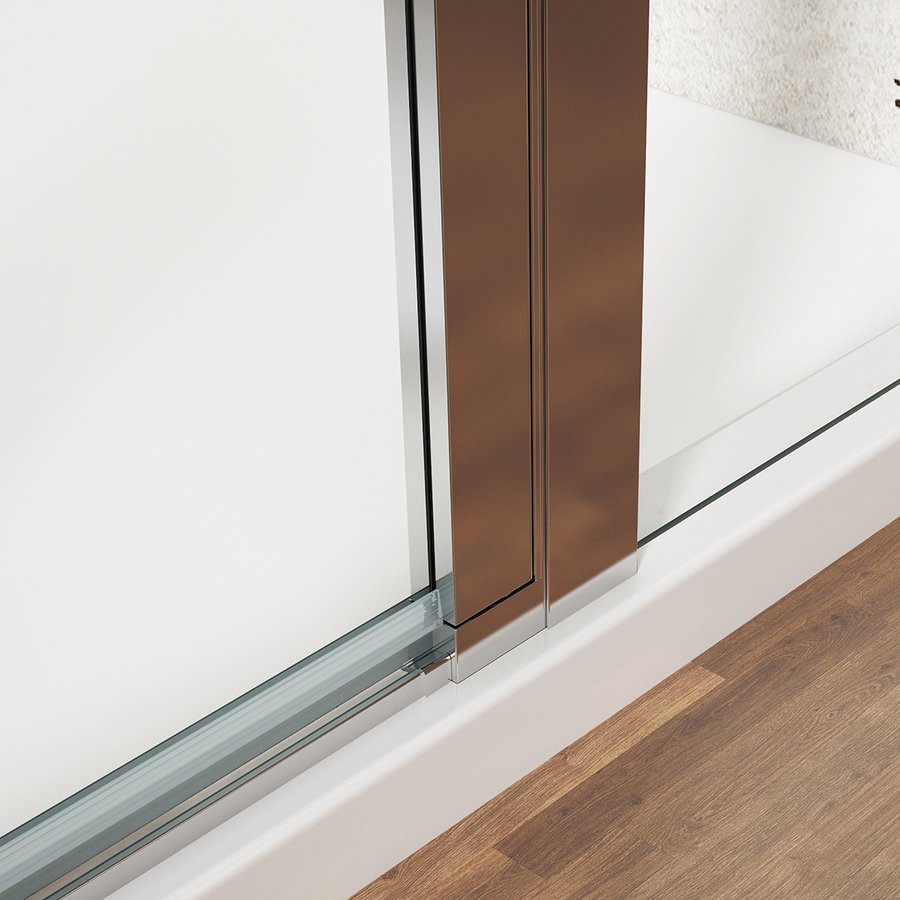 Gelco Loro Douchecabine 110x100 Deuropening met Zijwand