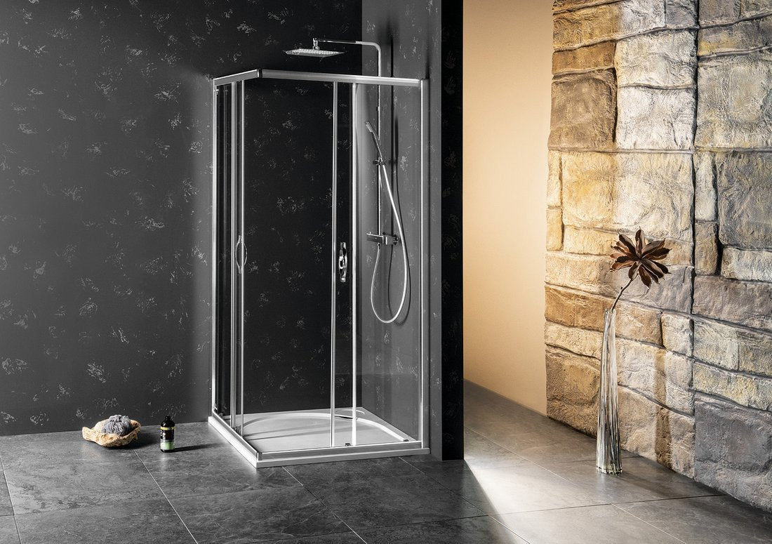 SIGMA SIMPLY Douchecabine 100x80x190 L/R Helder Glas Anti kalk