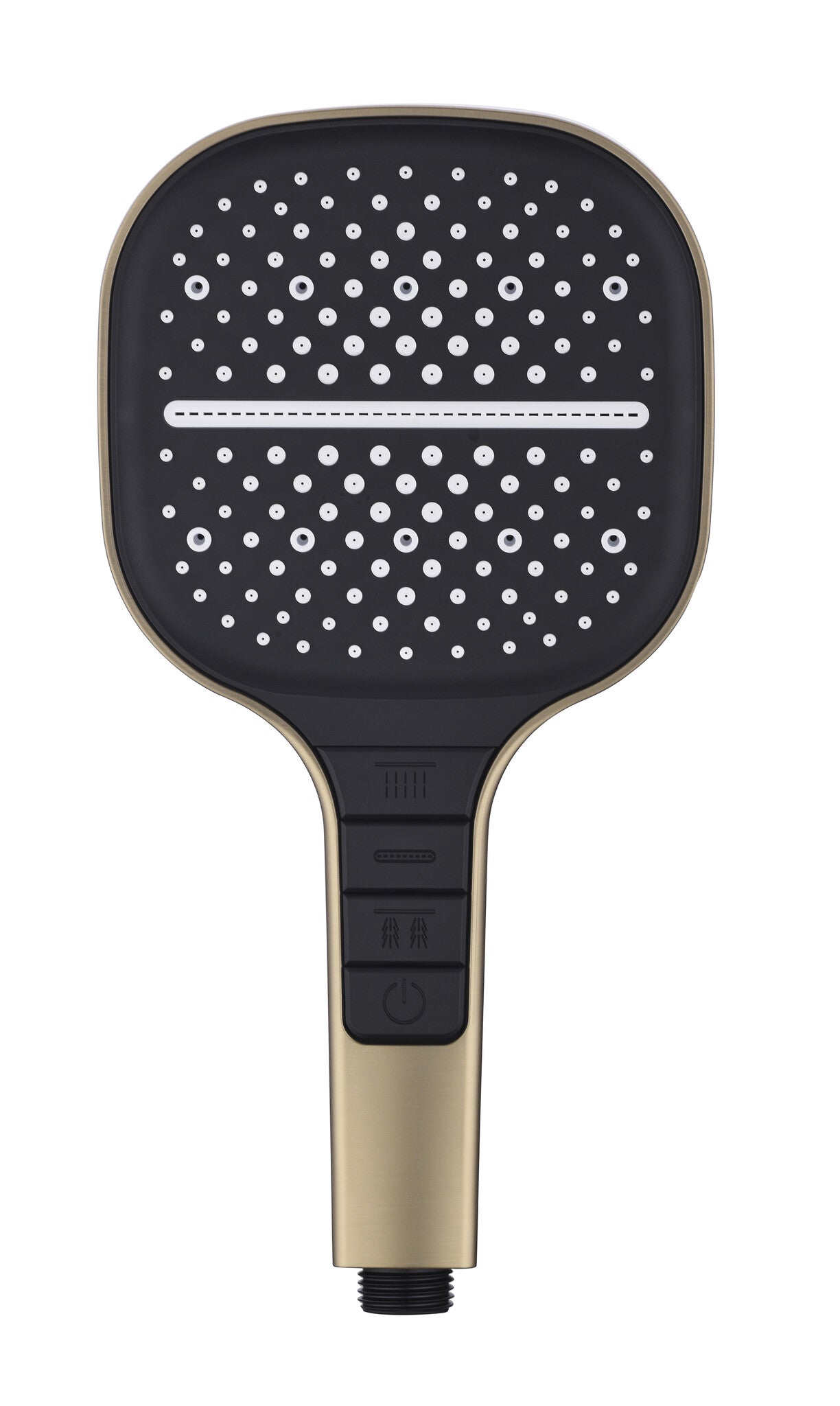 Luzi Handdouche Rain de Luxe Goud Geborsteld