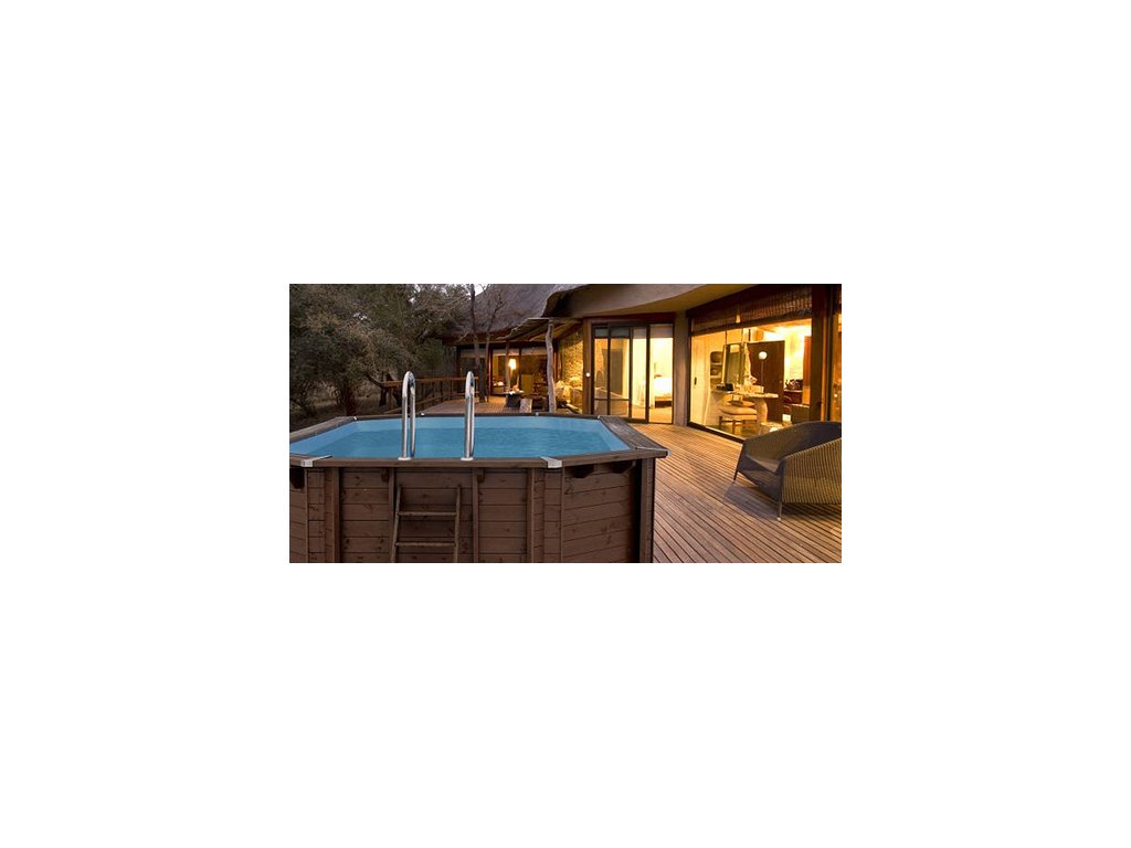 buitenbad Interline Bali Hout — productdetail
