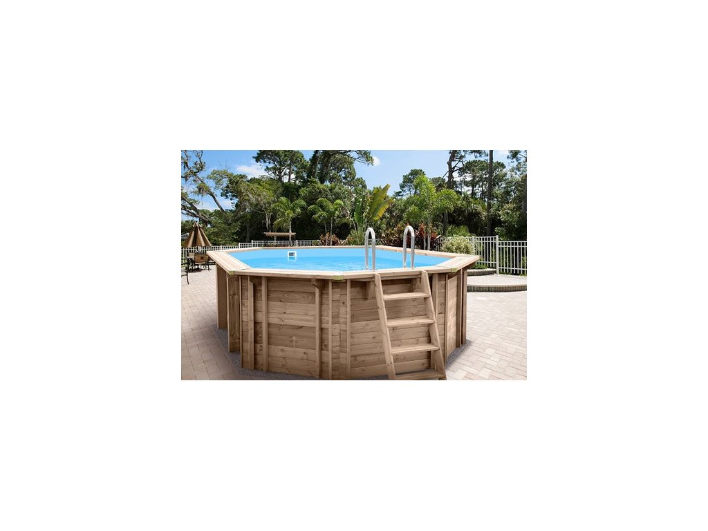 buitenbad Interline Bali Hout — productdetail