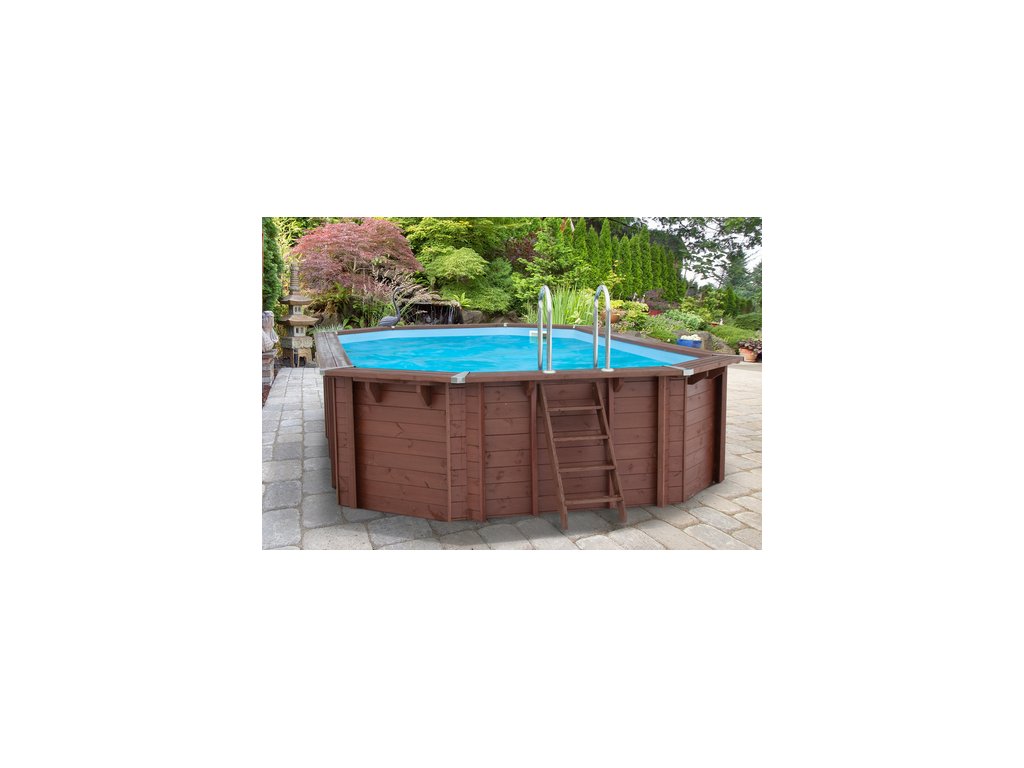 buitenbad Interline Bali Hout — productdetail