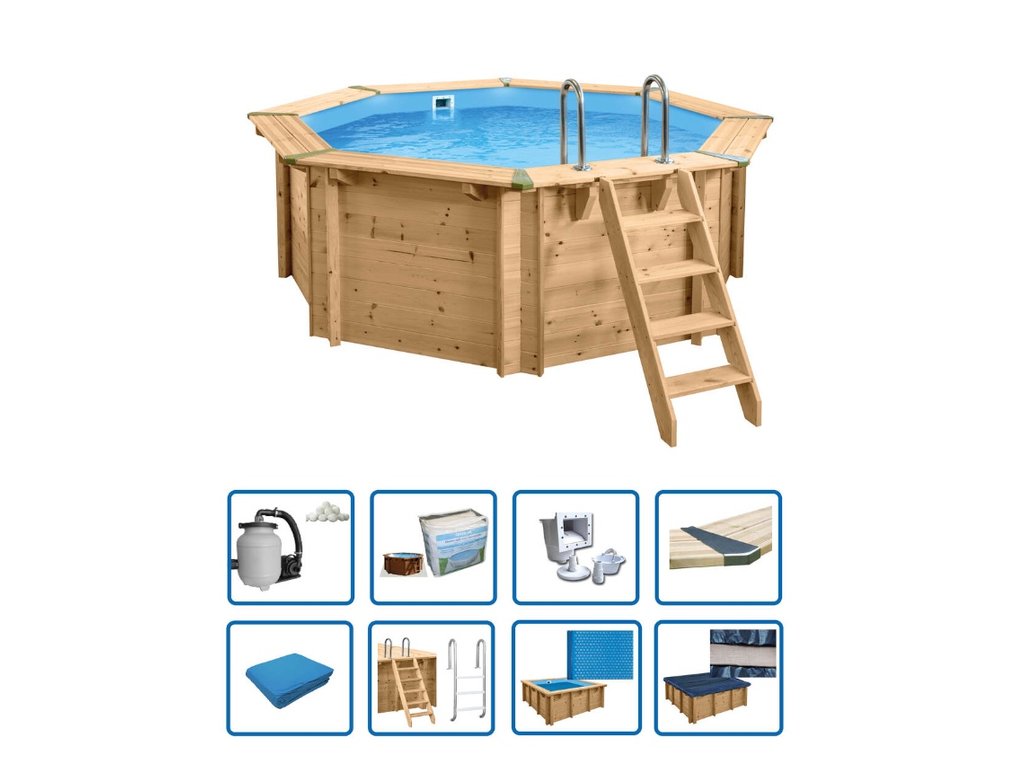 Interline Bali rond 440 x 136 cm DeLuxe pakket