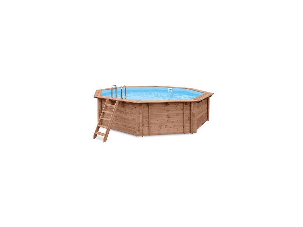 buitenbad Interline Bali Hout — productdetail