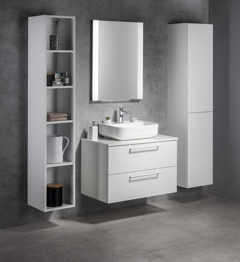 Cirasa Badkamer Meubelset 50x40 cm Wit