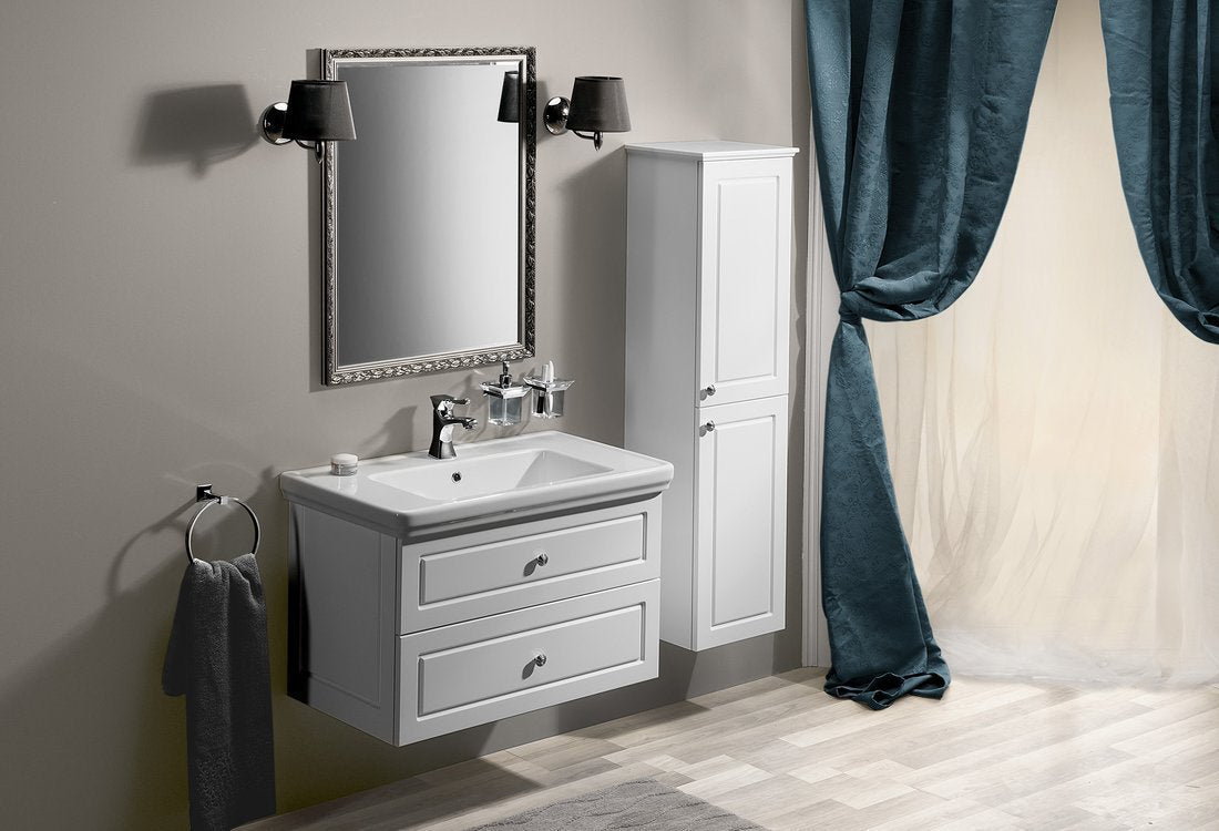 Violeta Badkamer Meubelset 90x50 cm Wit