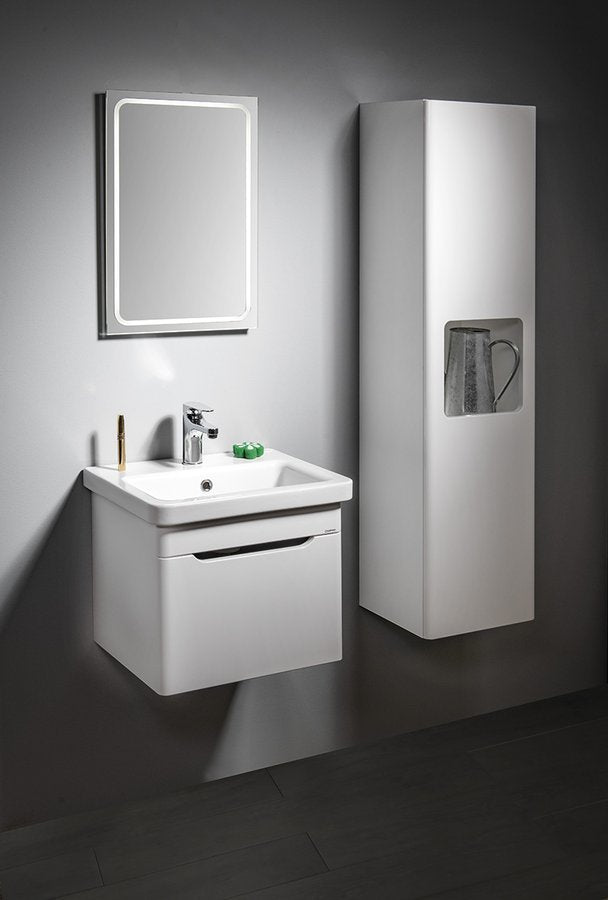 Ella Badkamer Meubelset 50x40 cm Wit Met 1 Lade