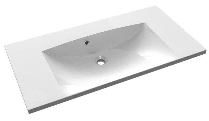 Maria meubelwastafel 90x46cm wit
