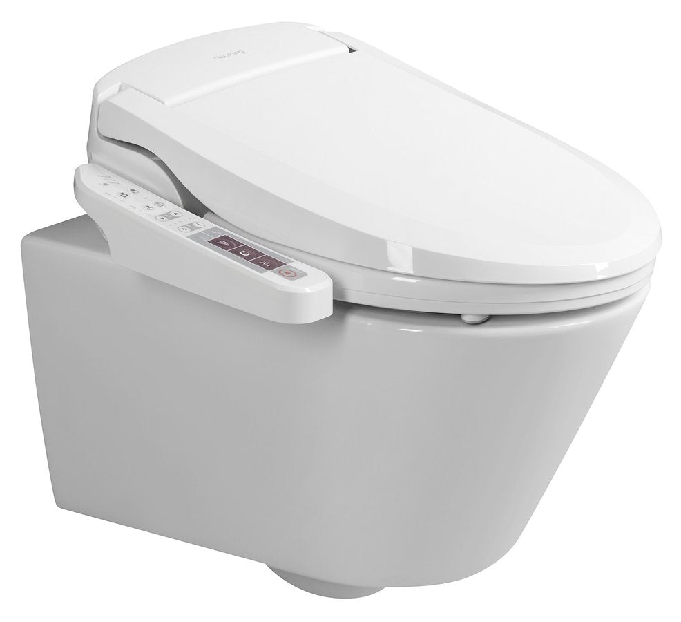 Wandtoilet Avva Met Elektronisch Bidet Douche-WC Rimless