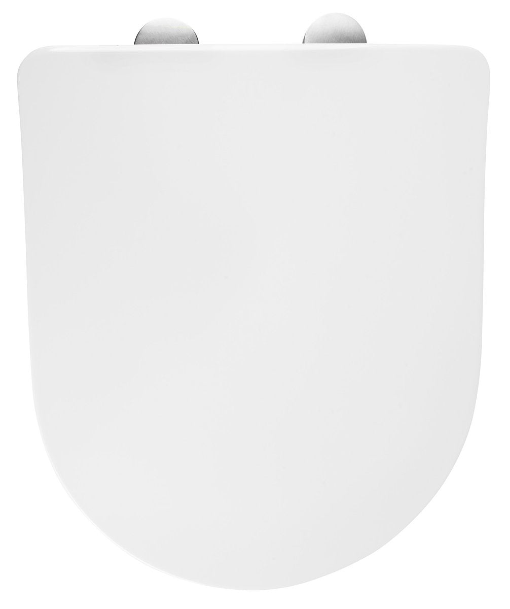Paco Toiletzitting Slim Softclose Easy Take Duroplast Wit