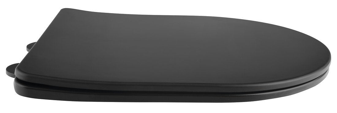 Paco Toiletzitting Slim Softclose Easy Take Duroplast Zwart