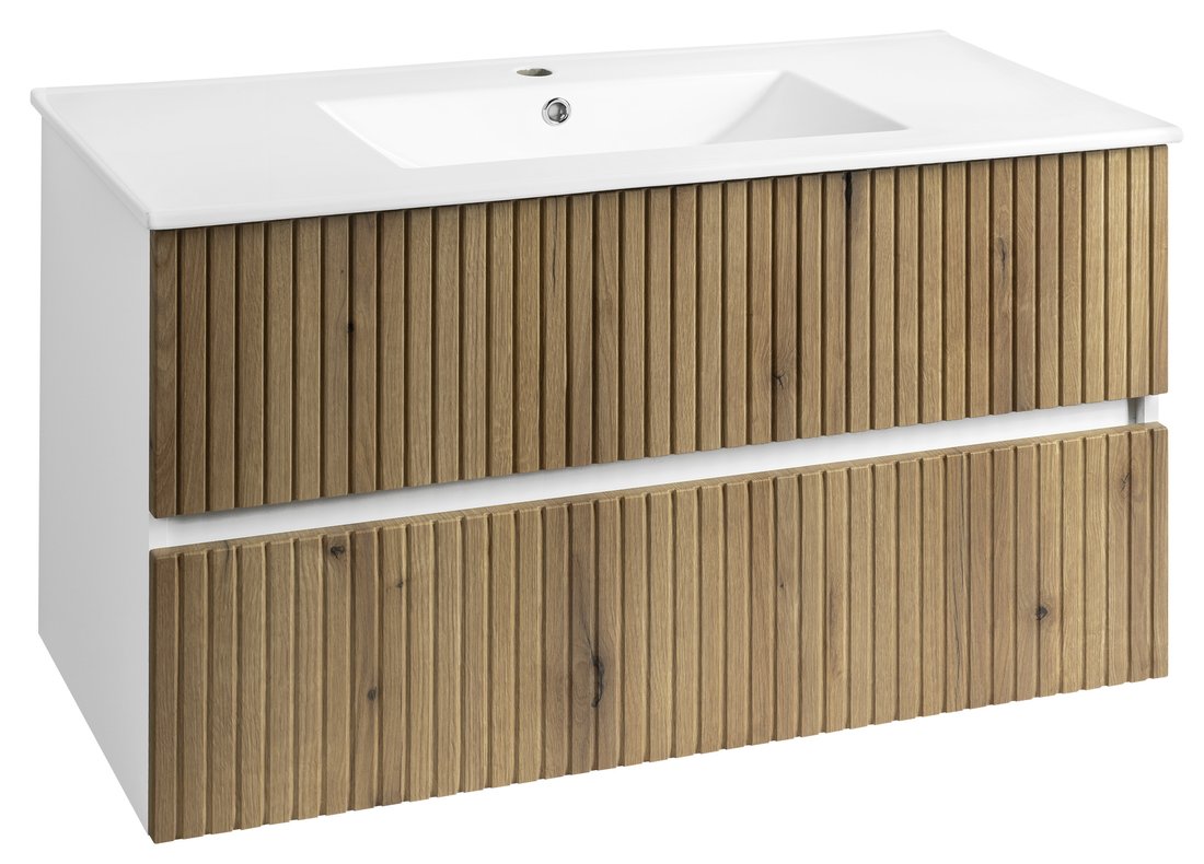 Badmeubel 100x46x55 Aqualine Paneda - Emporio Eiken