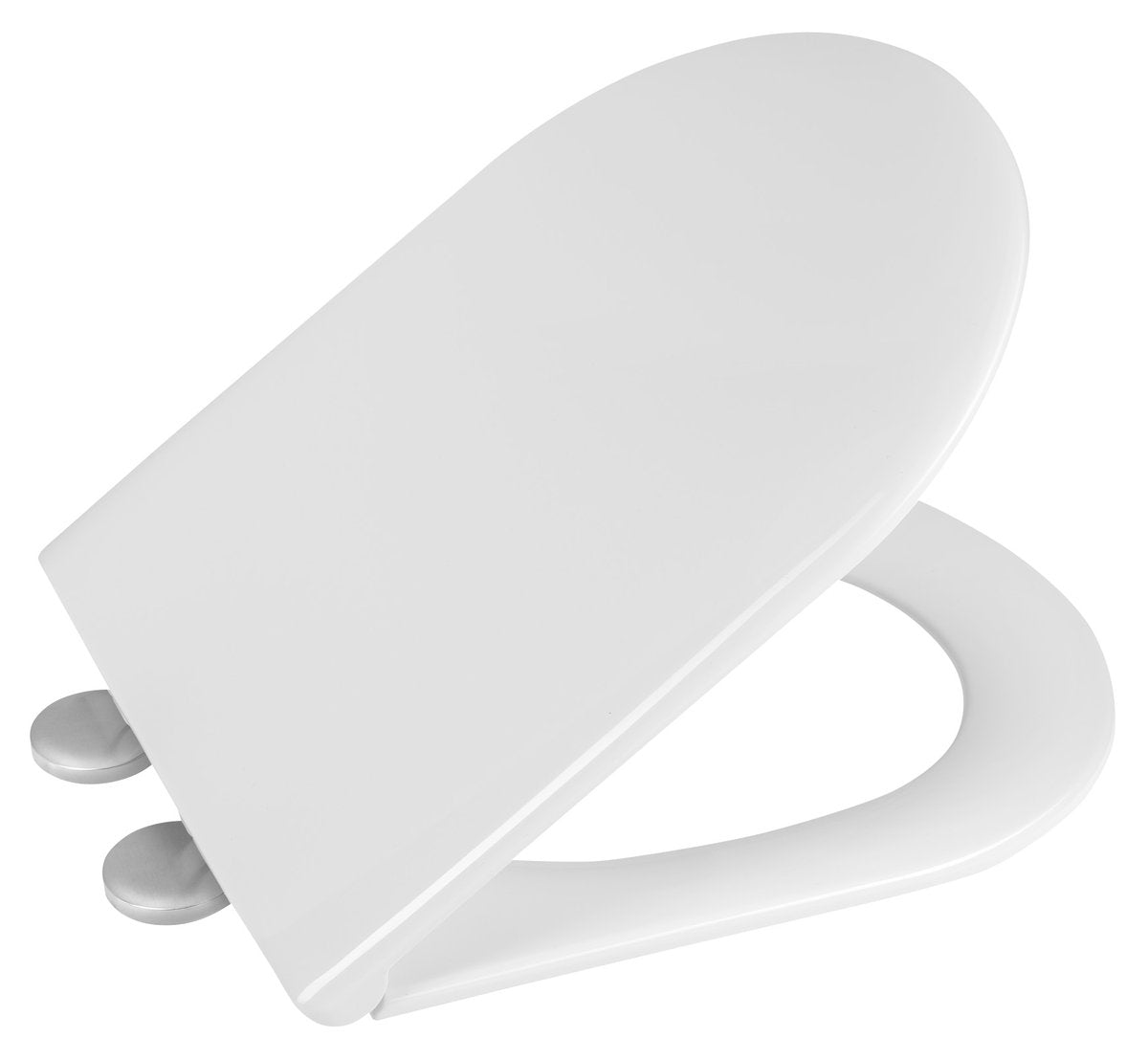 Aqualine Hygie Toiletbril Met Soft Close Wit