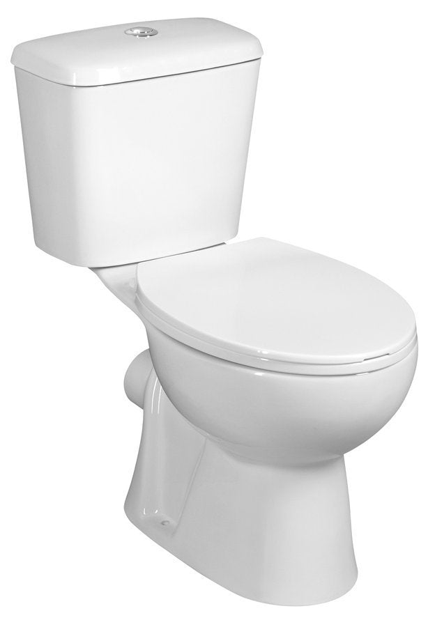 Jose Staand Toiletpot 38,0x66,0 cm Keramiek Wit PK-uitgang