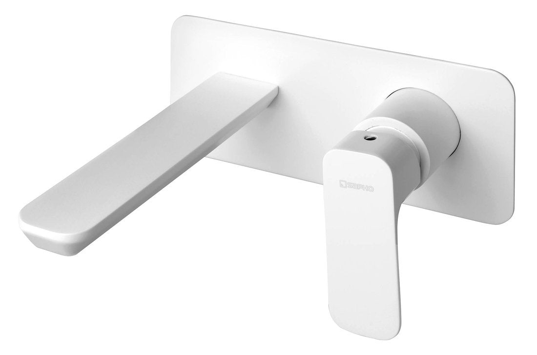 Sapho Spy Inbouw Wastafelkraan Mat Wit