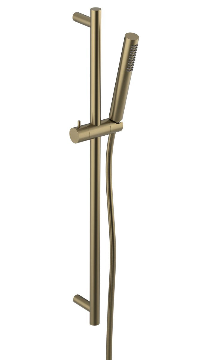 Sapho Glijstang met Handdoucheset 80 cm Mat Goud