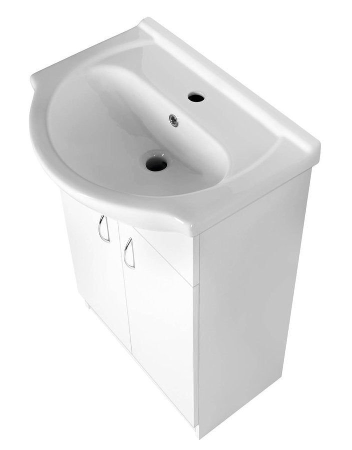 Staand badmeubel Simplex Eco 50x83,5x30,7 met twee deuren