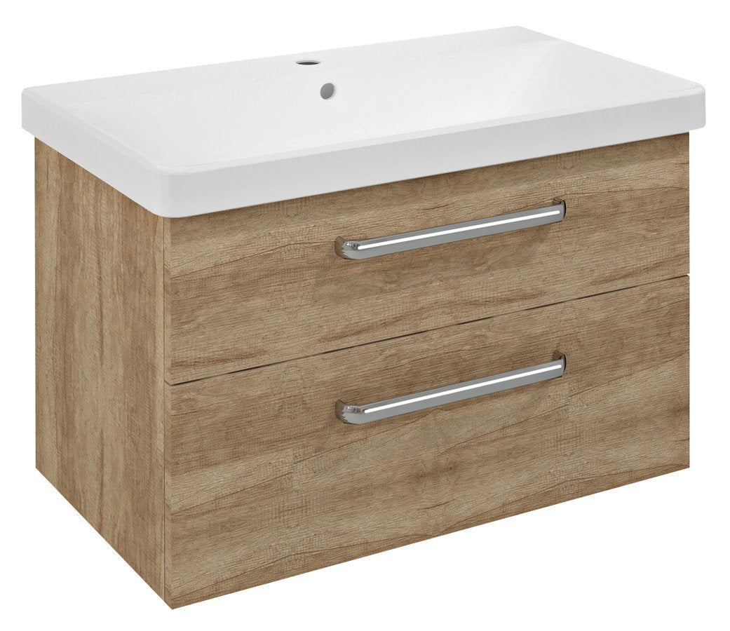 Sapho Theia Badmeubel 75x45x50 Cm Alabama Eiken